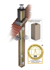 THERMAX® Brandschutzplatten sind vom Institut für Baubiologie in Rosenheim (IBR) als ökologisch hochwertig ausgezeichnet und empfohlen.<br />Bild: Schräder