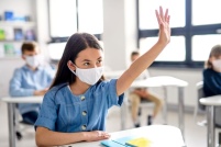Im Zuge der Corona-Pandemie müssen Schulen heute nicht.......