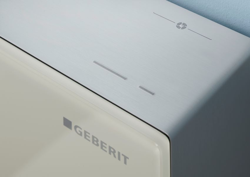 Beim Sanitärmodul Geberit Monolith Plus werden die...