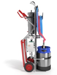 Alles drin, alles dran – das Thermostil mobil 4000 von Orben eignet sich für die Heizungswasseraufbereitung von kleinen und mittleren Anlagengrößen<br />Bilder: Orben