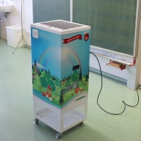 Folierter AIR-fix in der Grundschule.<br />Bilder: Eisenwerk Wittigsthal GmbH