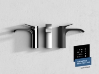 Die neue Brausefamilie hansgrohe Pulsify, die formschöne Armaturenneuheit Vivenis, die Accessoires-Linie XtraStoris und die Bedieneinheit RainButton wurden von der renommierten Jury des ICONIC AWARD mit dem „Best of Best“ Label ausgezeichnet.<br />Bild: hansgrohe/Hansgrohe SE