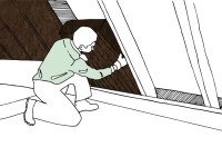 Eine Dachdämmung, wie z.B. die Zwischensparrendämmung mit Mineralwolle, sorgt ganzjährig für angenehme Raumtemperaturen und wird mit staatlichen Zuschüssen belohnt. 