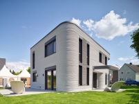 In Beckum ist Deutschlands erstes Wohnhaus aus dem.......