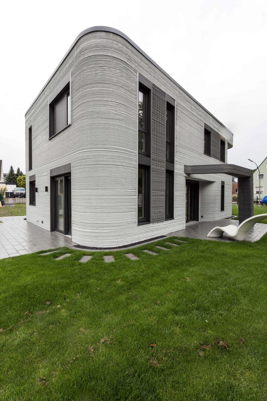 Deutschlands erstes Wohnhaus aus dem 3D-Drucker steht...
