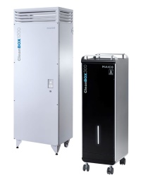 Die CleanBOXen von MAICO halten die Raumluft sicher sauber<br />Bild: MAICO