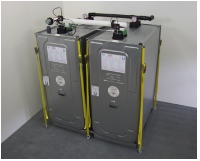 Roth Heizöltanks mit Hochwassersicherung halten bei extremen Wetterereignissen stand. <br />Bilder: Roth Werke GmbH