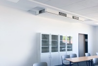 Ob Klassenraum oder Lehrerzimmer: Die flüsterleisen Geräte eignen sich besonders für den Schulbetrieb, da sie dank des niedrigen Schallpegels kaum wahrgenommen werden und die Konzentration nicht stören.<br />Bild: Airflow
