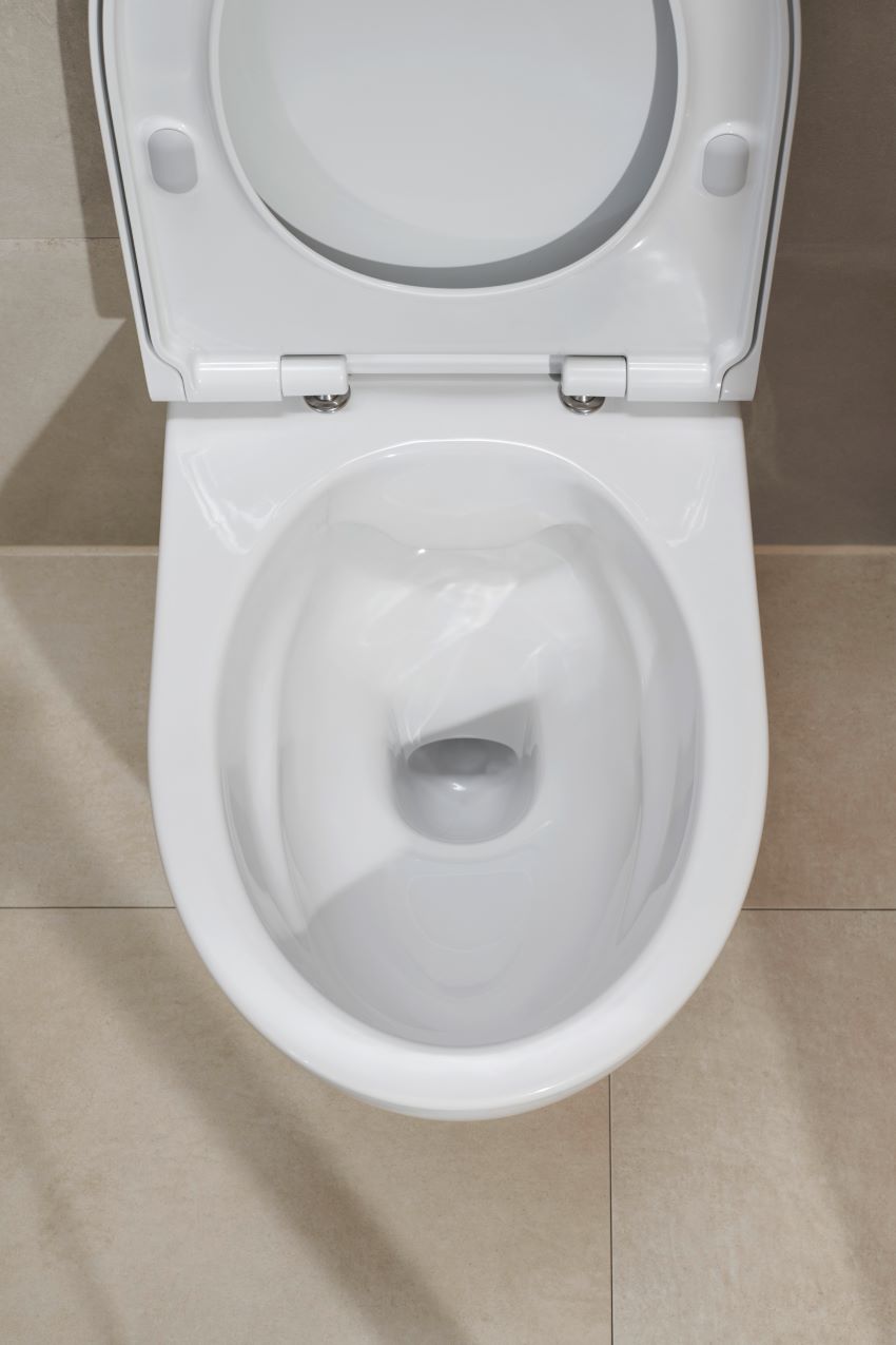Das Geberit iCon WC ist mit einem neuen Spülverteiler...