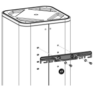 Je besser die Lösung, desto einfacher und schneller die Anbringung: Mit dem neuen Montagesystem „Vario-Wall“ von AEG Haustechnik lassen sich beim Wandspeicher-Austausch vorhandene Aufhängebolzen von Vorgängergeräten nutzen. <br />Bilder: AEG Haustechnik