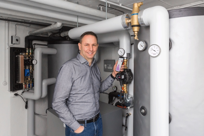 Taconova Managing Director Ralph Seewald in seinem...