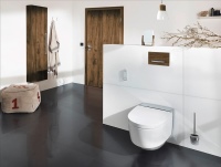 Erfüllt den Wunsch nach mehr Hygiene: das Dusch-WC Geberit AquaClean.