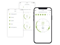 Komfortabel und smart: Die tecalor-App zur Steuerung von Warmwasser- und Heizungstemperatur.<br />Bilder: Tecalor
