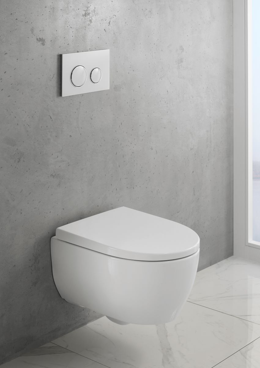 Das neue Compact WC-Modell der Badserie Geberit iCon...
