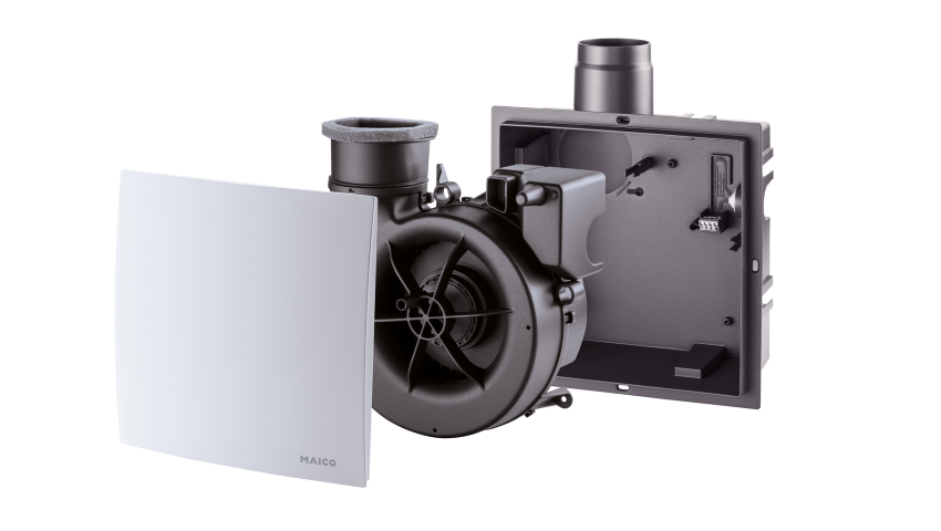Das Einzelentlüftungssystem ER EC sorgt energieeffizient...