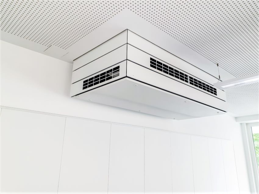Die dezentralen Lüftungsgeräte DUPLEX Vent 800 VC versorgen...