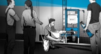 Auf der Geberit NahDran Tour 2023 erleben Installateure.......