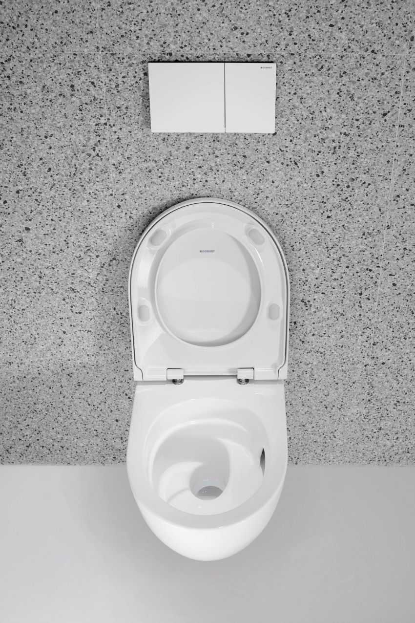 Auf der Geberit NahDran Tour 2023 wird das neue WC...
