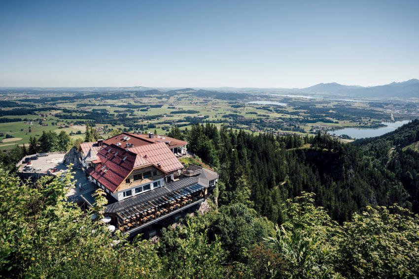 Königliche Ausblick: Das Burghotel Falkenstein