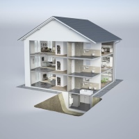 Die modular aufgebauten montagefreundlichen Roth FlatConnect Wohnungsstationen kommen als Trinkwasser- und Wärmeverteilungszentrale für einzelne Wohnungen in Mehrfamilienhäusern zum Einsatz.<br />Bilder: Schrauff Photography / <a href=" https://www.roth-werke.de/" target="_blank">Roth Werke GmbH</a>