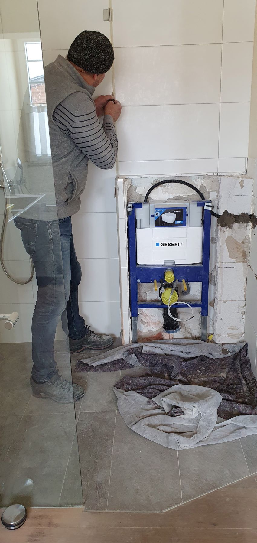 Die Installation ging einfach vonstatten: Elektrofachkraft...