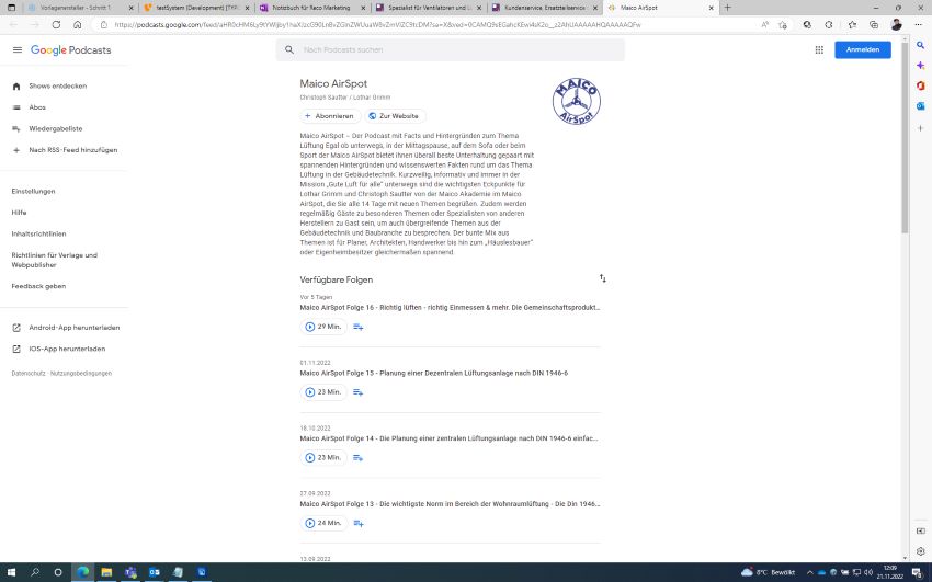 Verpassen Sie keine Folge mehr und abonnieren Sie den...