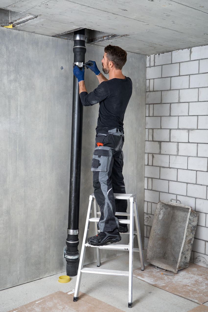 Mit dem Geberit Silent-db20 Offset Formstück können...