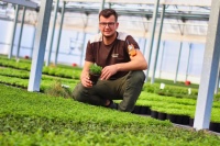 Durch die neue Holzfeuerungsanlage mit Wärmerückgewinnung spart Rankers knapp 280 Tonnen Kohle im Jahr.<br />Bild: Bio Gartenbaubetrieb Rankers GmbH<br />
