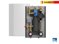 Das kompakte BoostBloC-Nachheizmodul von PAW lässt sich vielfältig zur Temperaturerhöhung in Heizungs- und Warmwassernetzen einsetzen.<br />Bild: PAW GmbH & Co. KG<br />