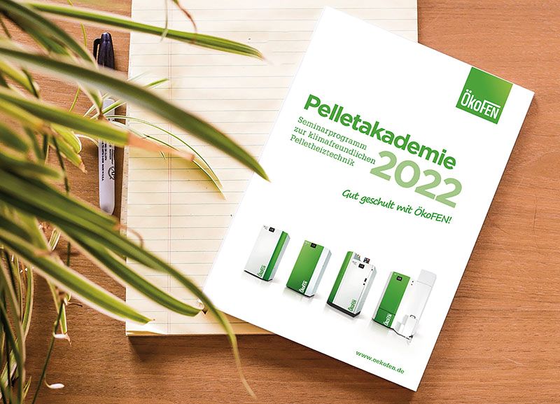 Das neue Schulungsprogramm 2022 der ÖkoFEN Pelletakademie...