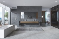 Die GROHE Allure Produktserie verbindet minimalistisches Design mit organischer Ästhetik für höchste Ansprüche an eine moderne Badgestaltung.<br />Bild: Grohe<br />