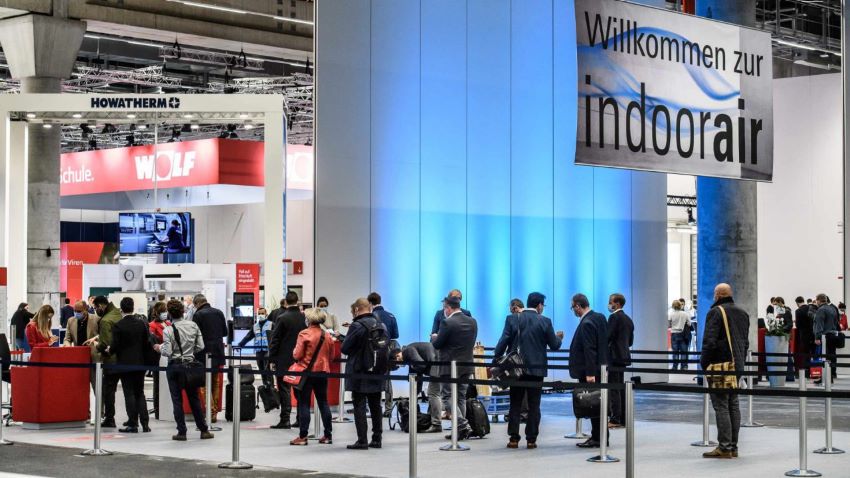 Indoor-Air, 5. bis 7. Oktober 2021, in der Messehalle...