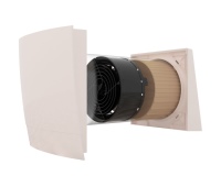 Hohe Effizienz, leiser Luftaustausch, einfache Montage – dafür steht der neue x-well D13 Pendellüfter. Die Geräte korrespondieren über Bluetooth, dadurch ist keine Verkabelung nötig. Mit Energieeffizienzklasse A/A+ wird durch innovative Konstruktion eine hohe Wärmerückgewinnung und ein sehr geräuscharmer Betrieb erreicht. 