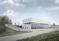 Die Feuerwache in Straubenhardt ist eines der ersten "Cradle to Cradle"®-Projekte im öffentlichen Sektor in Deutschland. <br />Bild: wulf architekten / Drees & Sommer SE