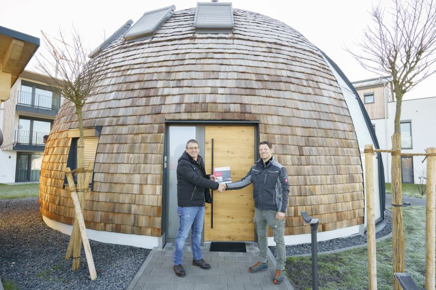 Erfolgreiche Zusammenarbeit für das Skydome-Haus: Horst...