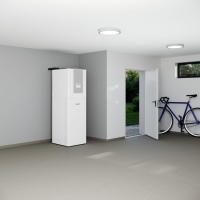 Die Sole-Wasser-Wärmepumpe WPE-I 06 HW 230 Premium mit integriertem Warmwasserspeicher