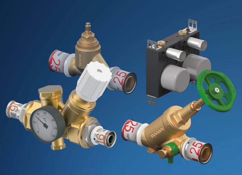 Uponor ergänzt sein Trinkwasserportfolio um die neuen...