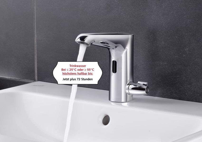 Trinkwasser ist ein verderbliches Lebensmittel.Bild:...