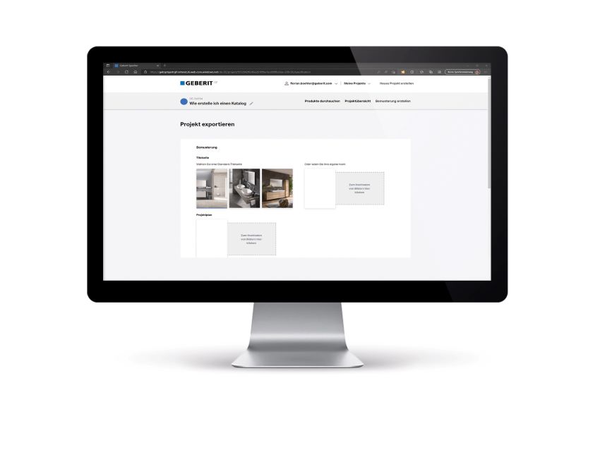 Die Bemusterungs-Dokumente können als pdf-, oder zur...