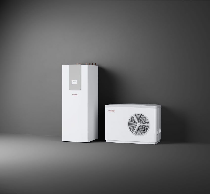 Das WPL 25 AC compact duo Set, bestehend aus der außen...