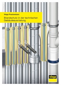 Das neue „Viega Praxiswissen: Brandschutz in der technischen Gebäudeausrüstung“ kann kostenlos als PDF unter <a href="https://www.viega.de/de/service/service-uebersicht.html"target="_blank">viega.de/Service</a> heruntergeladen werden. <br />Bilder: Viega
