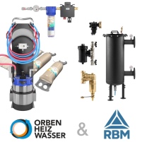 Die Produkte von Orben und RBM zur Heizungswasseraufbereitung.......