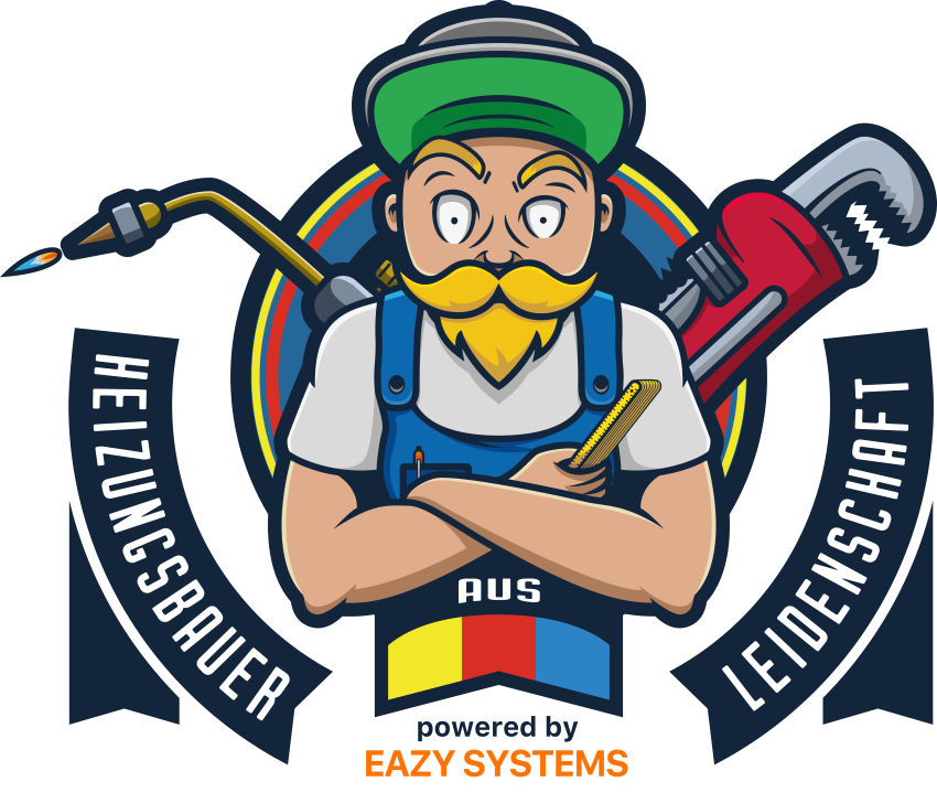 Am EAZY Systems-Messestand wartet auf die „Heizungsbauer...