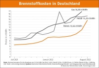 Brennstoffkosten in Deutschland