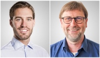links: Simon Möller, Institut für Soziologie der Ludwig-Maximilians-Universität München; rechts: Dr. Franz Schröder<br />Bild: BRUNATA-METRONA-Gruppe<br /><br /><br /><br />