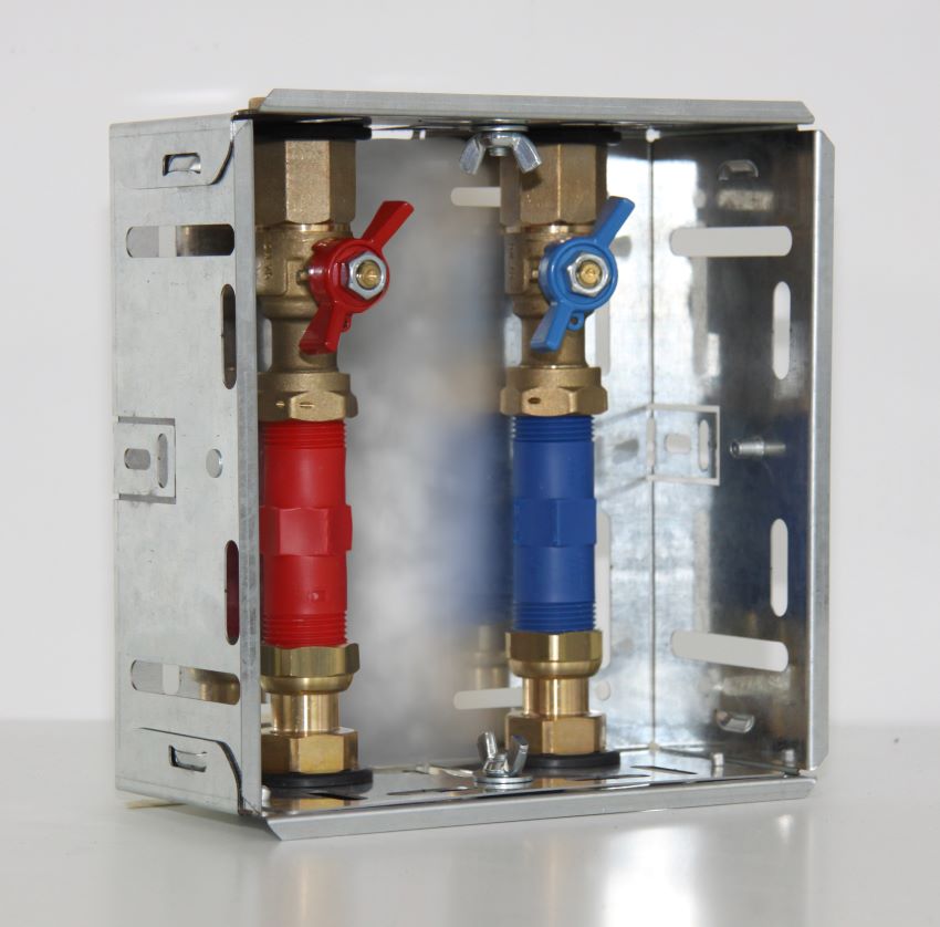 Messstation Sanitär Mini im UnterputzschrankBilder:...