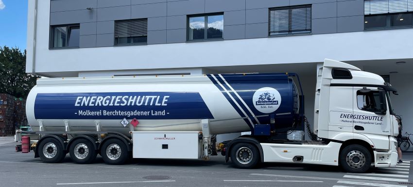 Für die renommierte Molkerei Berchtesgadener Land ist...