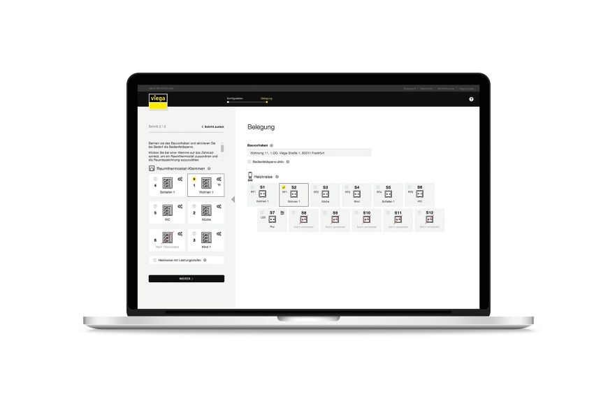Die Parametrierung der intelligenten Einzelraumregelung...