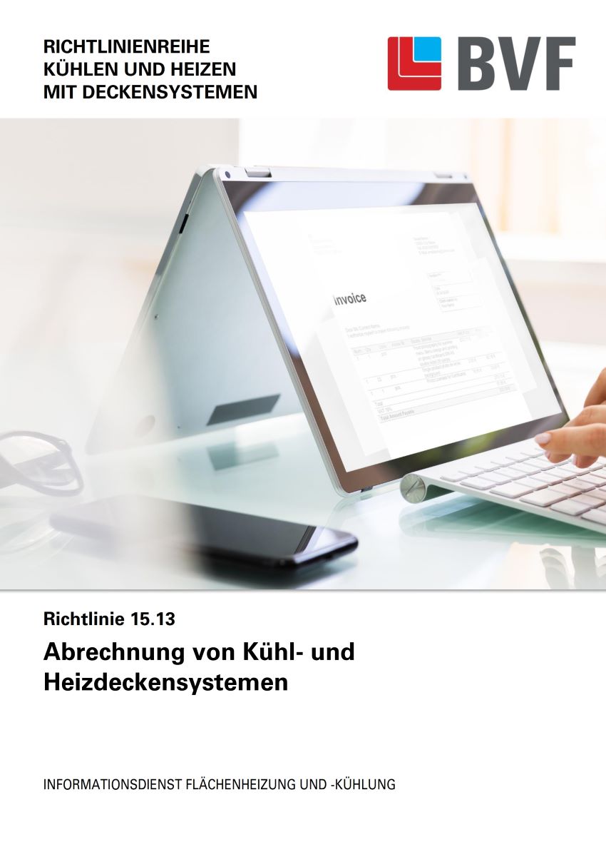Die Titelseite der neu erschienenen Richtlinie 15.13...