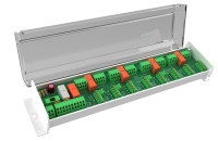 Der neue PYD-RVLW-230 Regelverteiler ist eine universelle Klemmleiste für Heiz- und Kühlsysteme.<br />Bild: PYD-Thermosysteme<br />